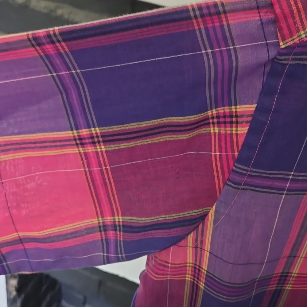 Clear Creek plaid short sleeve shirt - Picture 2 of 11